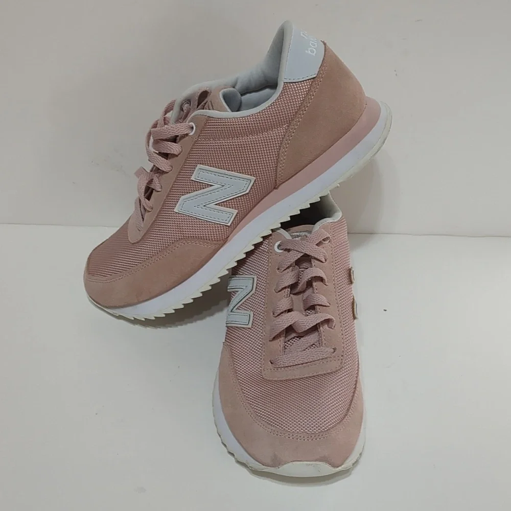 New Balance pink and white Women’s 501 Ripple Sole in white size 7.5 - Picture 4 of 7
